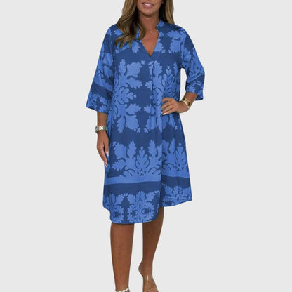 Pretty Floral Party Dress for Women