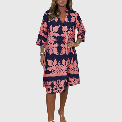 Pretty Floral Party Dress for Women