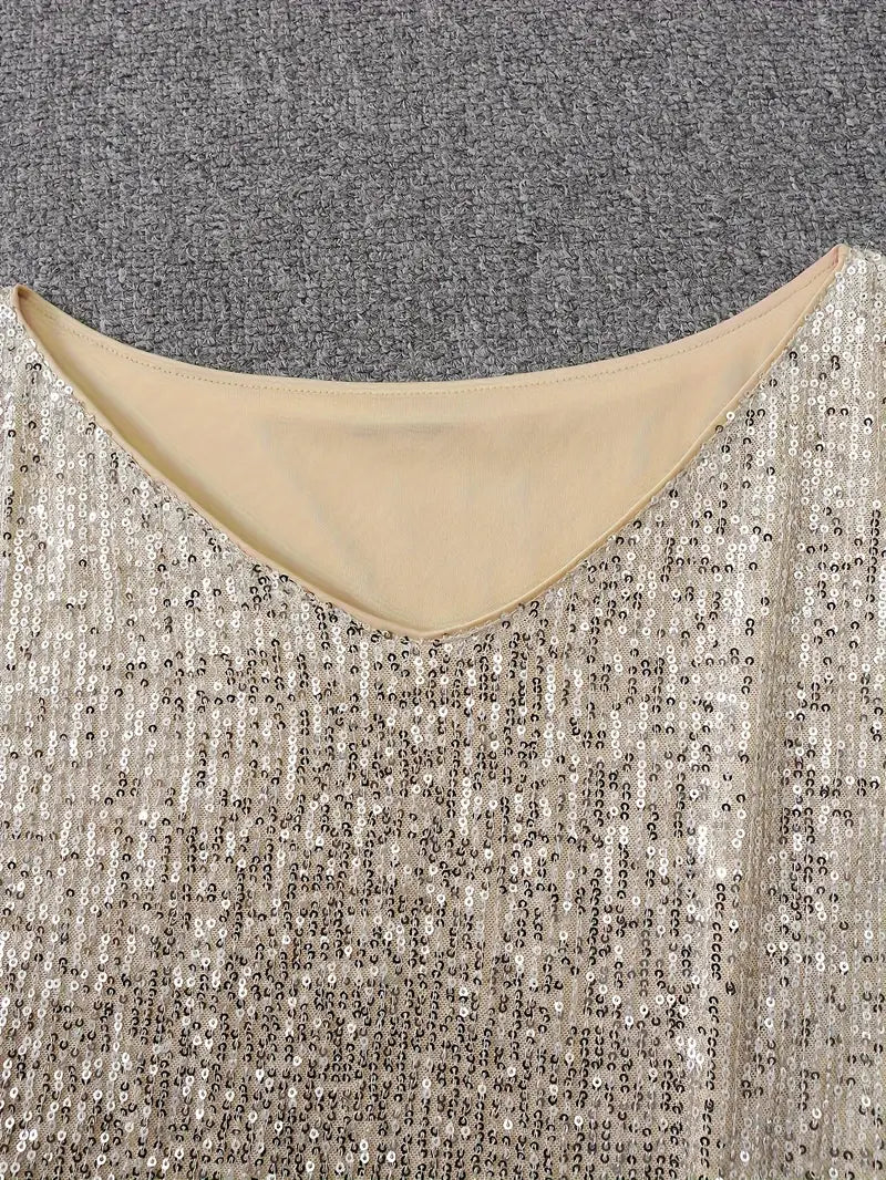 Glittery Night Out Party Dress