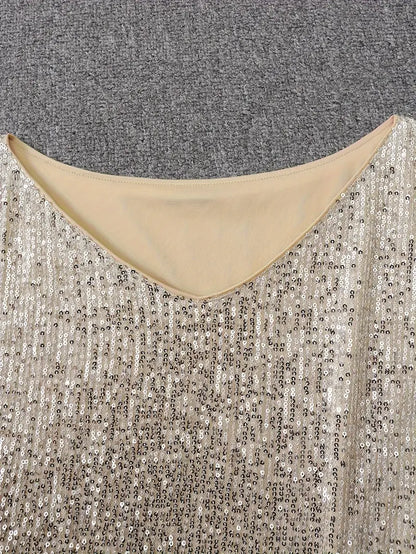 Glittery Night Out Party Dress