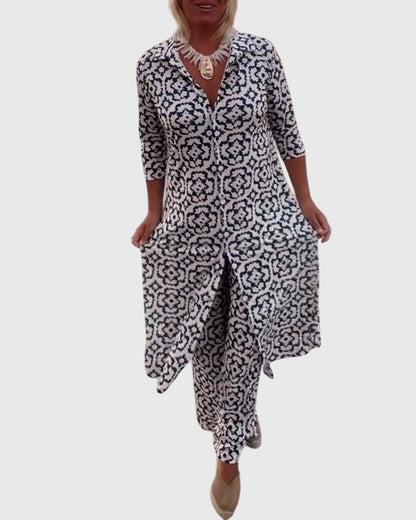 Classic Lace Women's 2 Piece Outfit - Olytrend