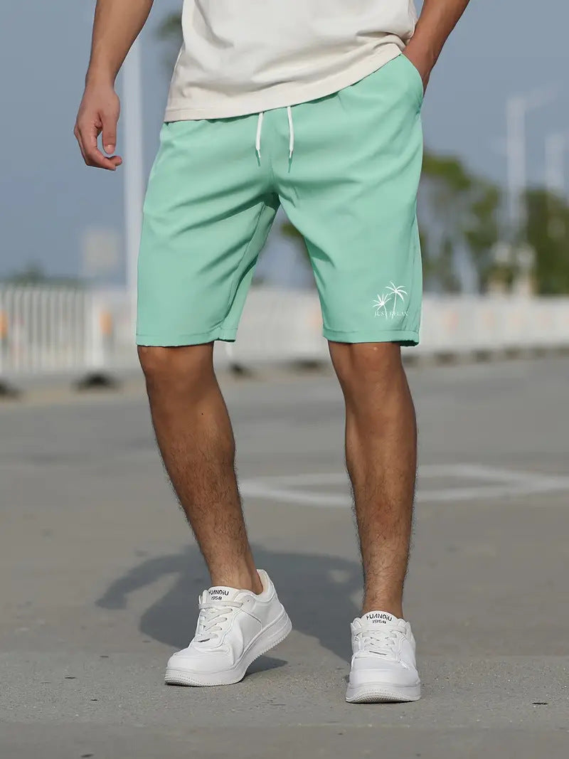 Men's Quick Dry Beach Shorts – Elastic Waist – Pocketed - Nocini