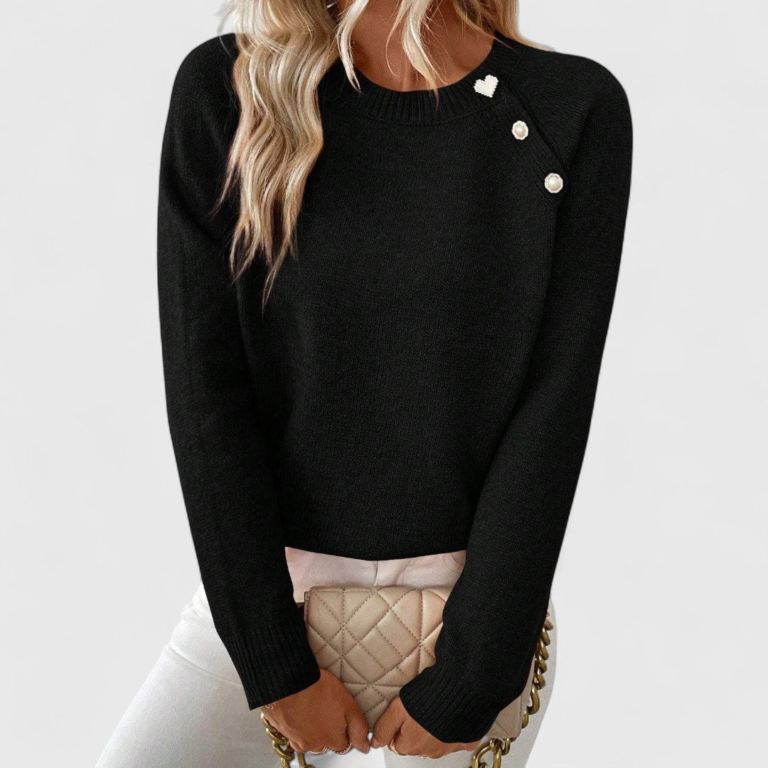 Stylish Women's Knit Sweater - Olytrend