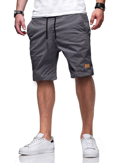 Comfortable Elastic Waist Shorts