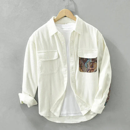 Classic Men's Long Sleeve Casual Shirt