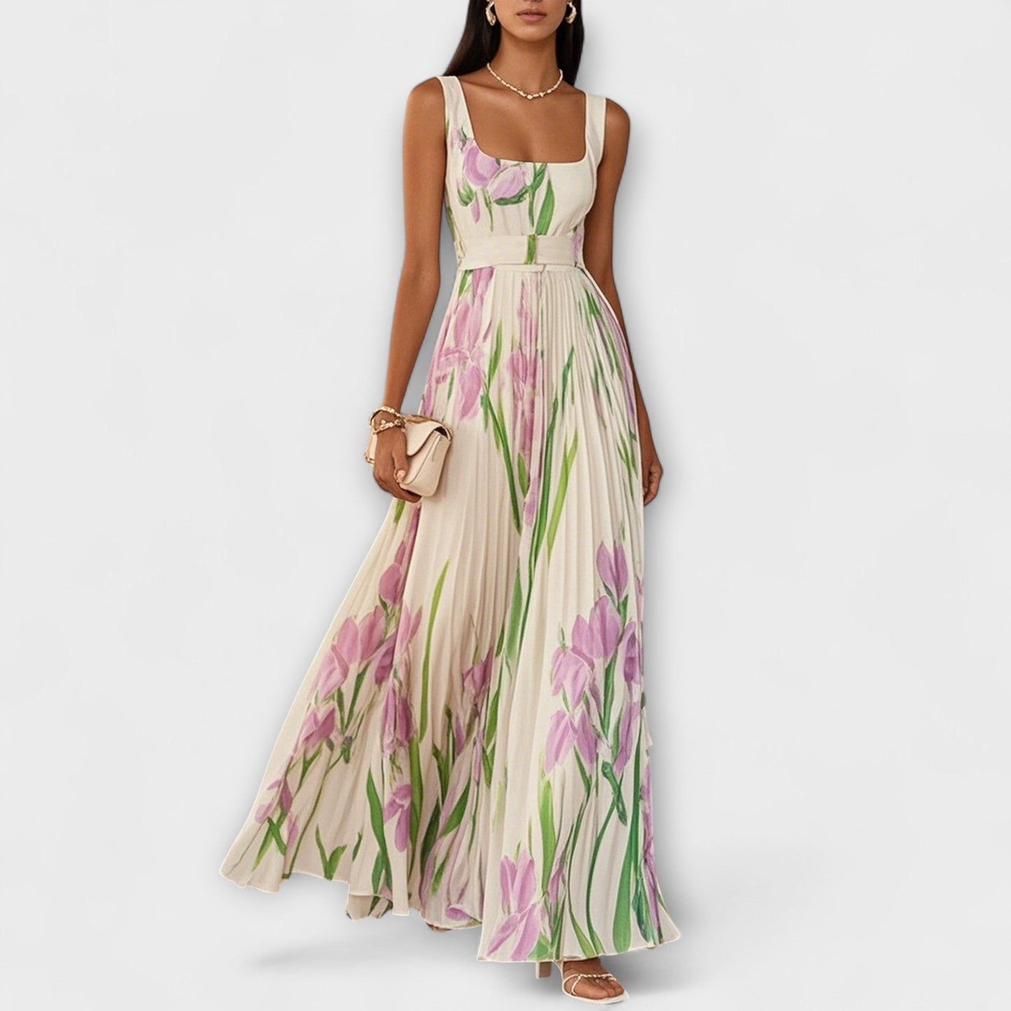 Elegant Lightweight Formal Evening Gown - Nocini
