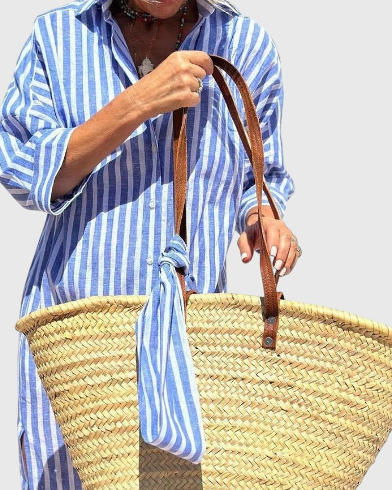 Timeless Horizontal Stripe Dress