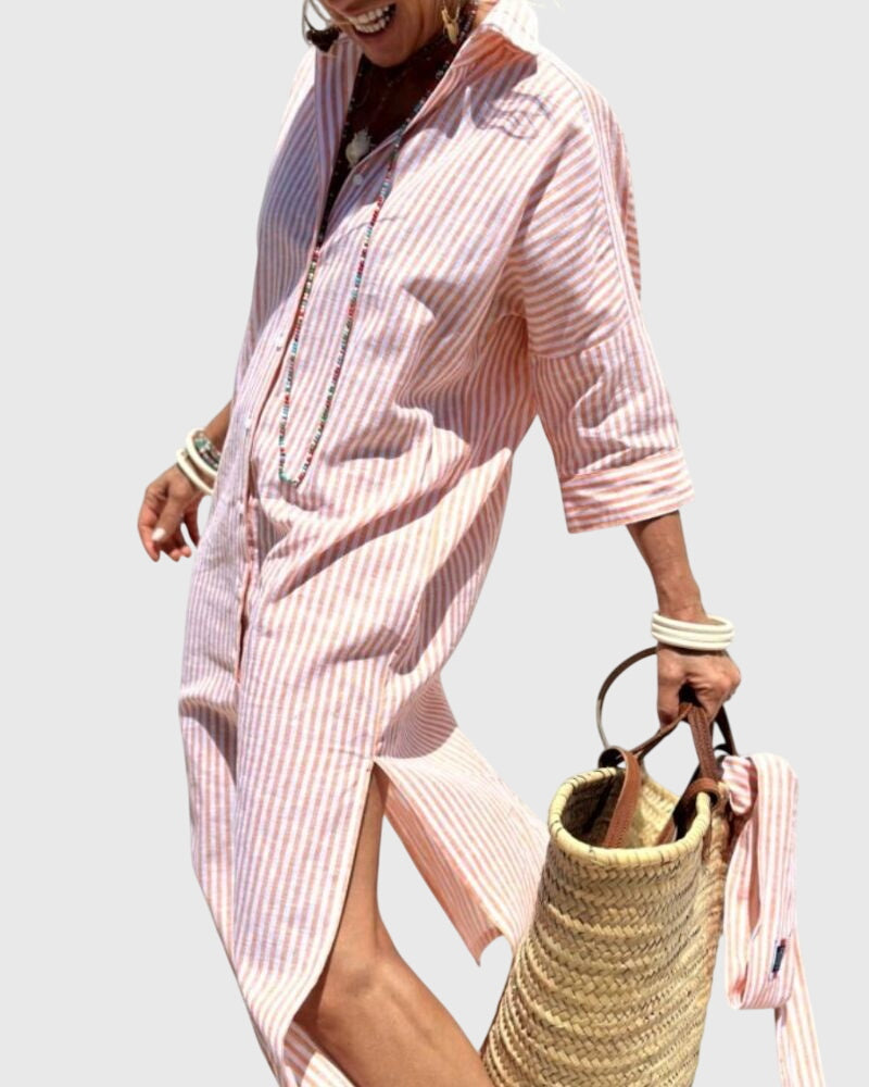 Timeless Horizontal Stripe Dress