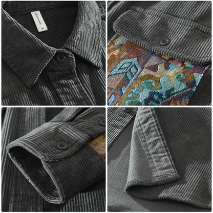 Traditional Mens Long Sleeve Classic Shirt
