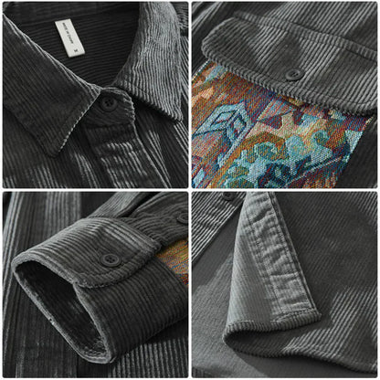 Classic Men's Long Sleeve Casual Shirt
