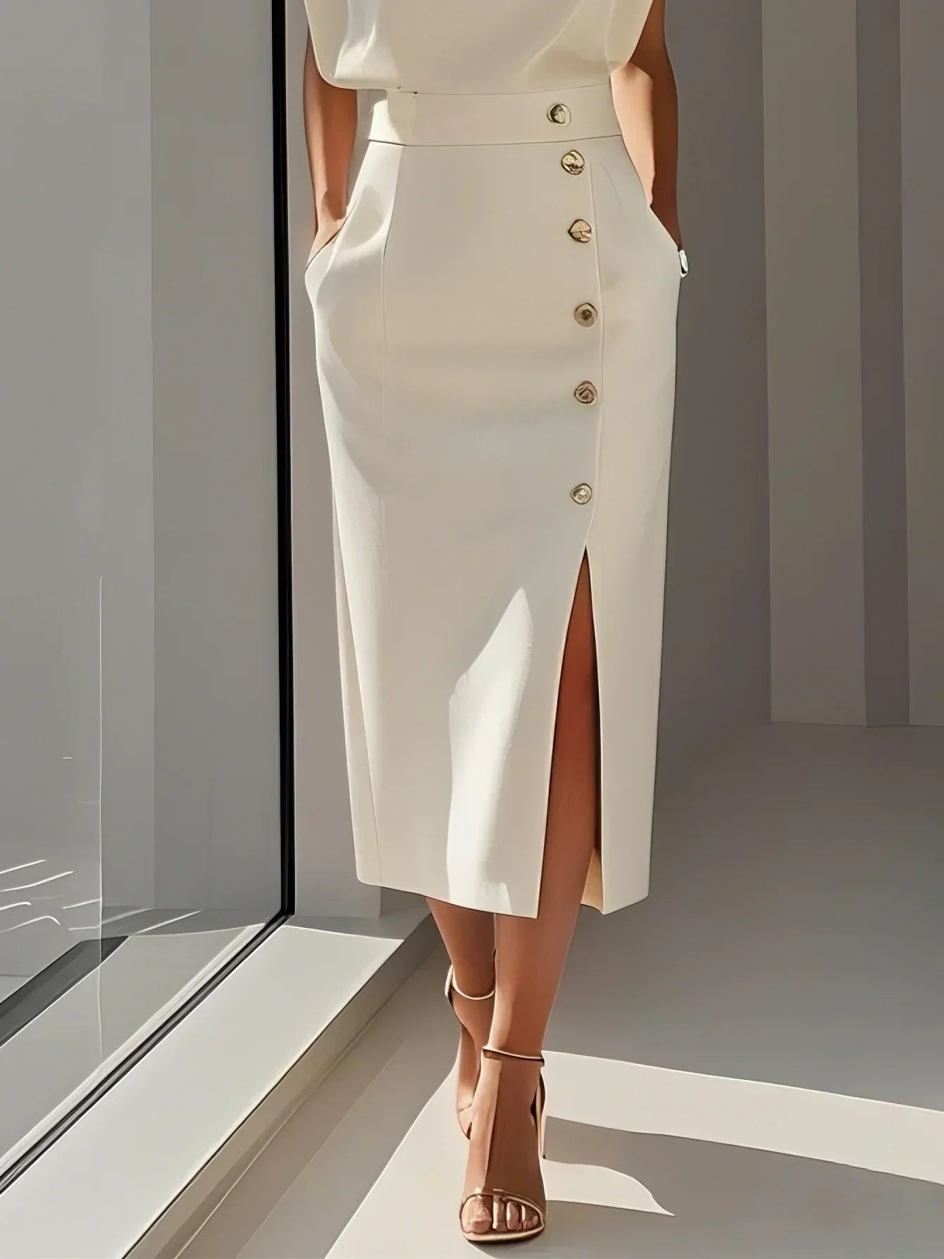 Elegant Casual Knee Length Dress