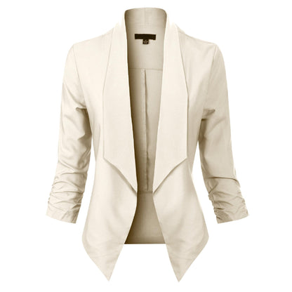 Classic Oversized Women's Long Blazer Jacket