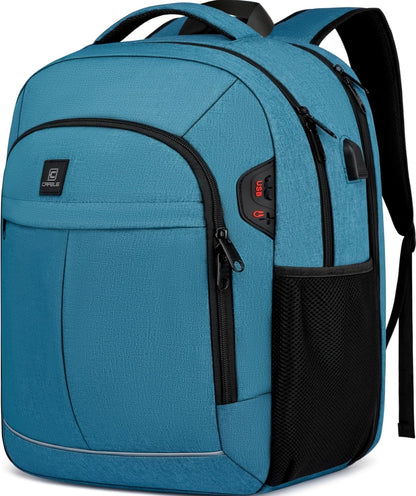 Waterproof Laptop Backpack with USB Charger & Secure Design - Pexav