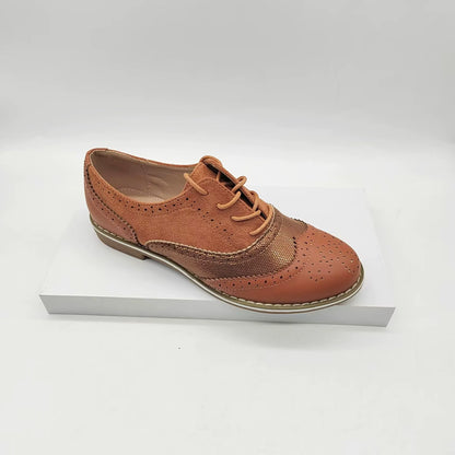 Classic Lace Up Leather Oxford Shoes