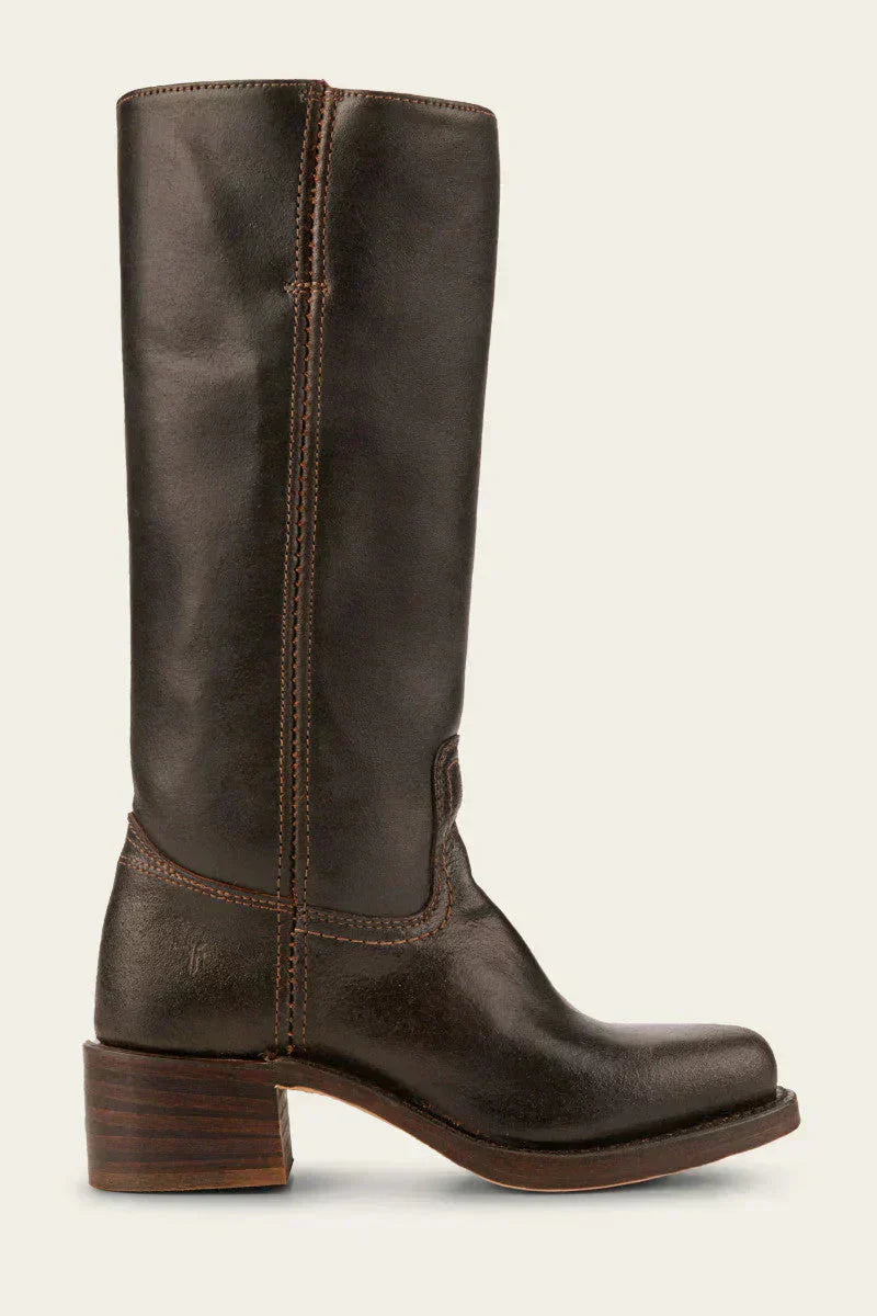Ladies Tall Block Heel Boots