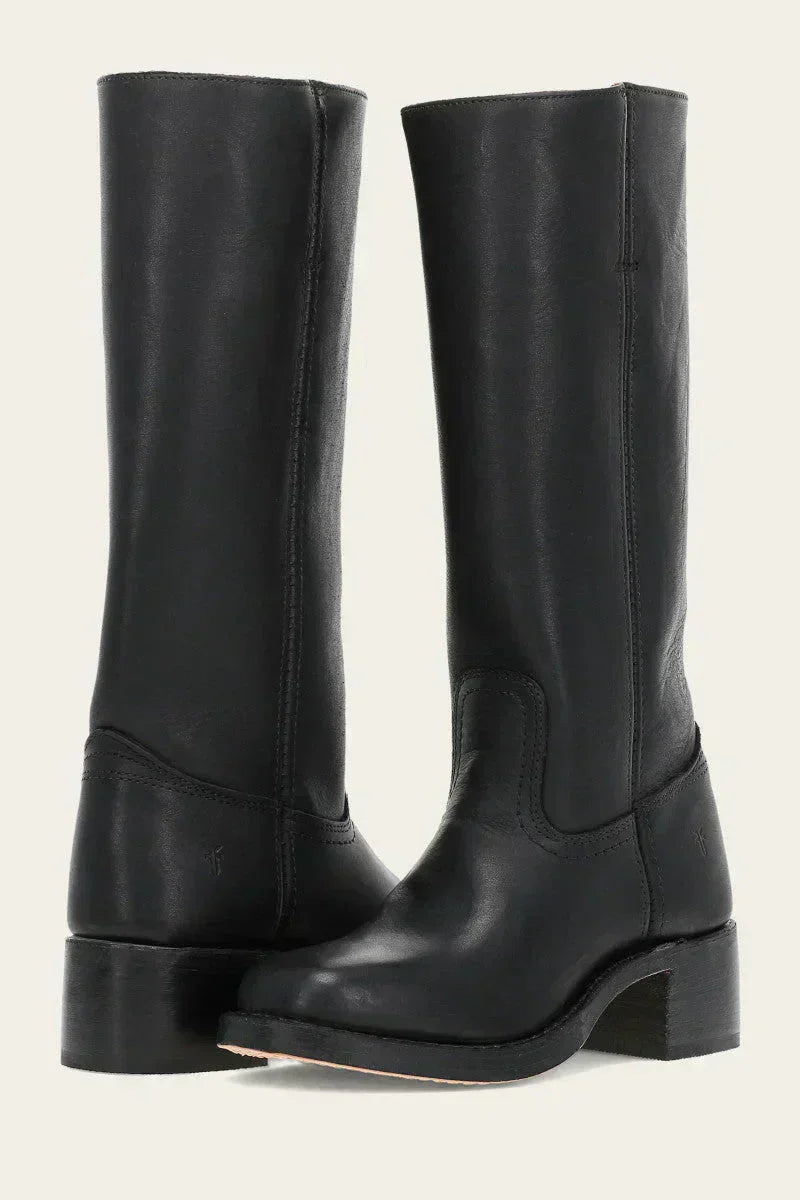 Ladies Tall Block Heel Boots