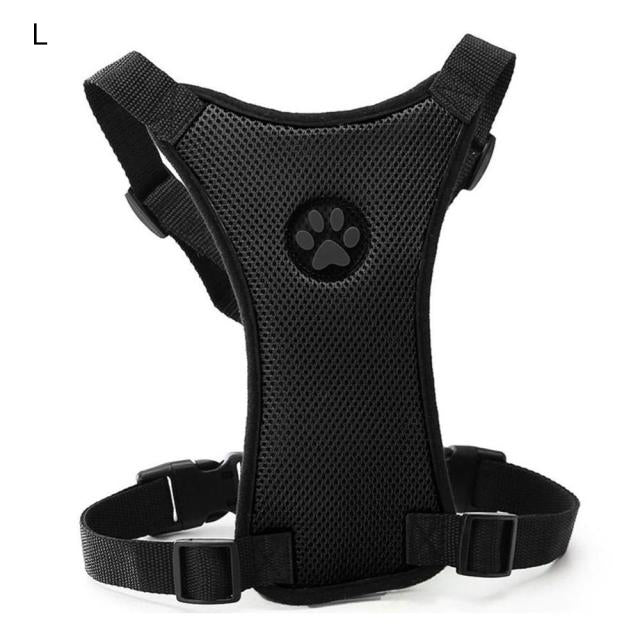 Pet Safety Belt with Padded Dog Harness - Pexav