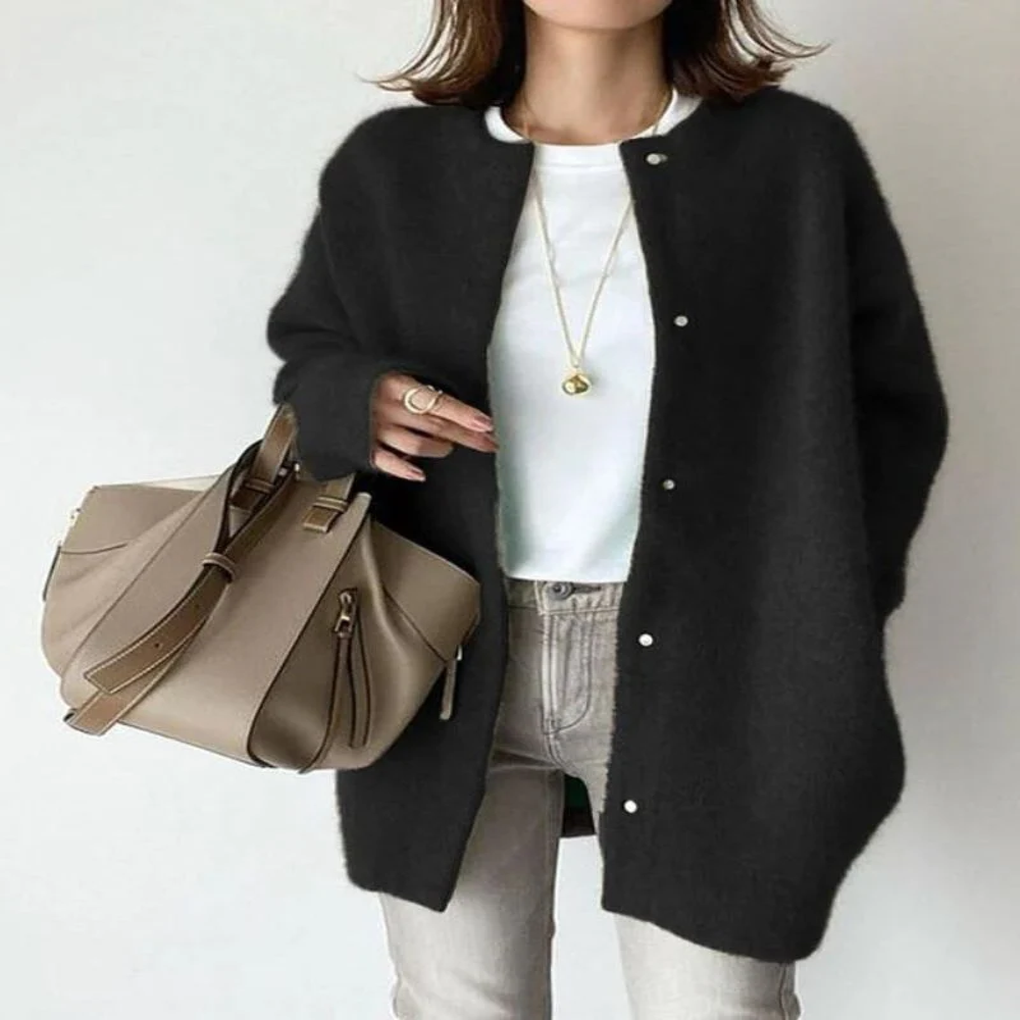 Cozy Knit Cardigan – Perfect for Layered Style - Olytrend