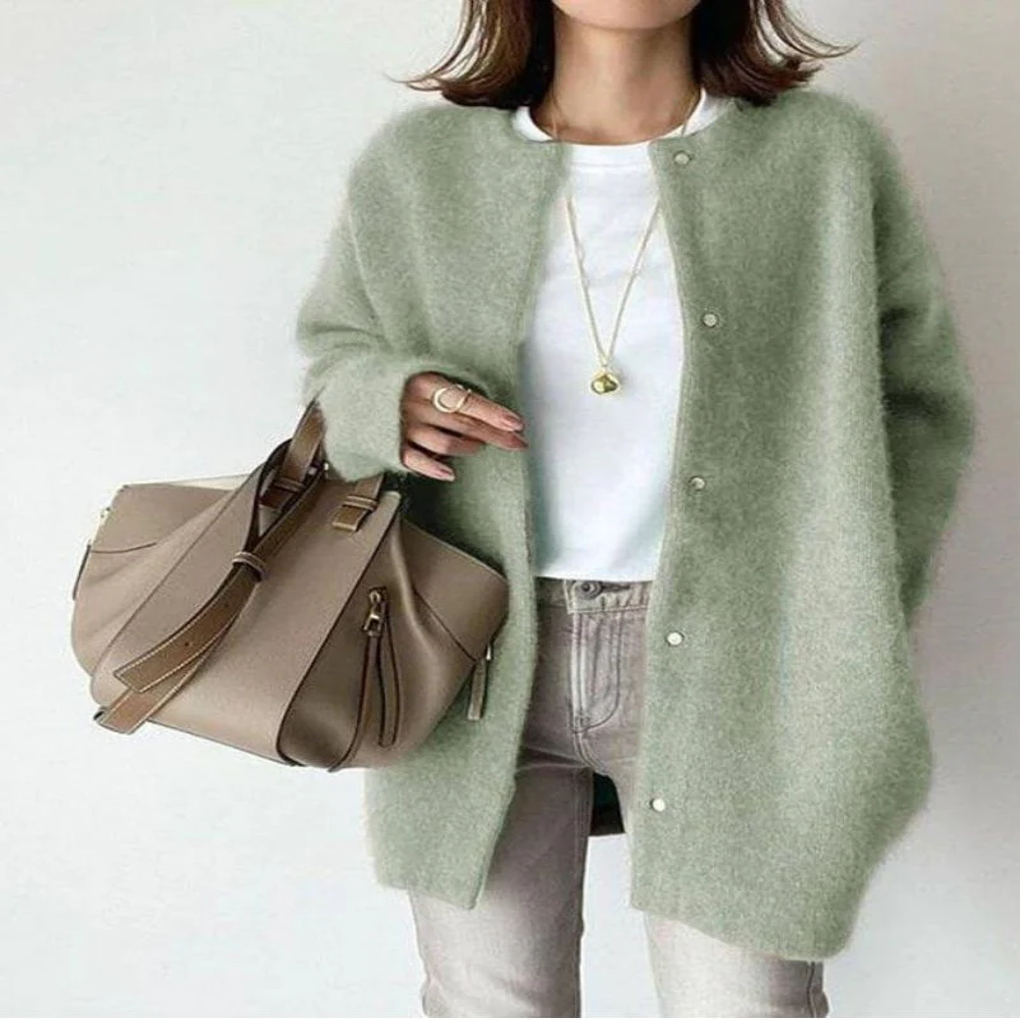 Soft Knit Cardigan Sweater for Women