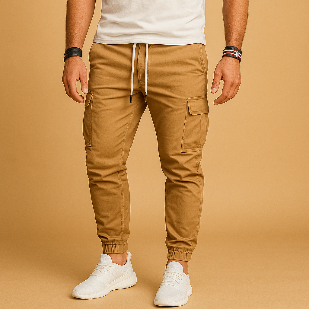 Cargo pants with pockets for men | Ethan - Nocini