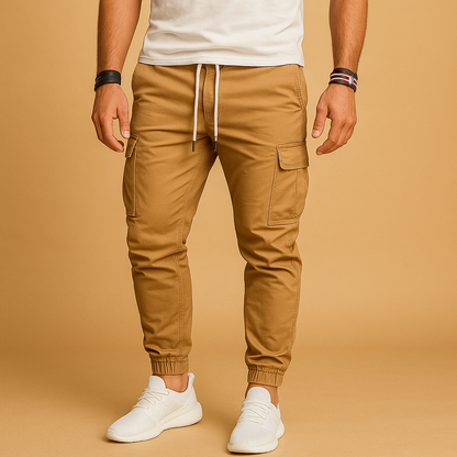 Cargo pants with pockets for men | Ethan - Nocini