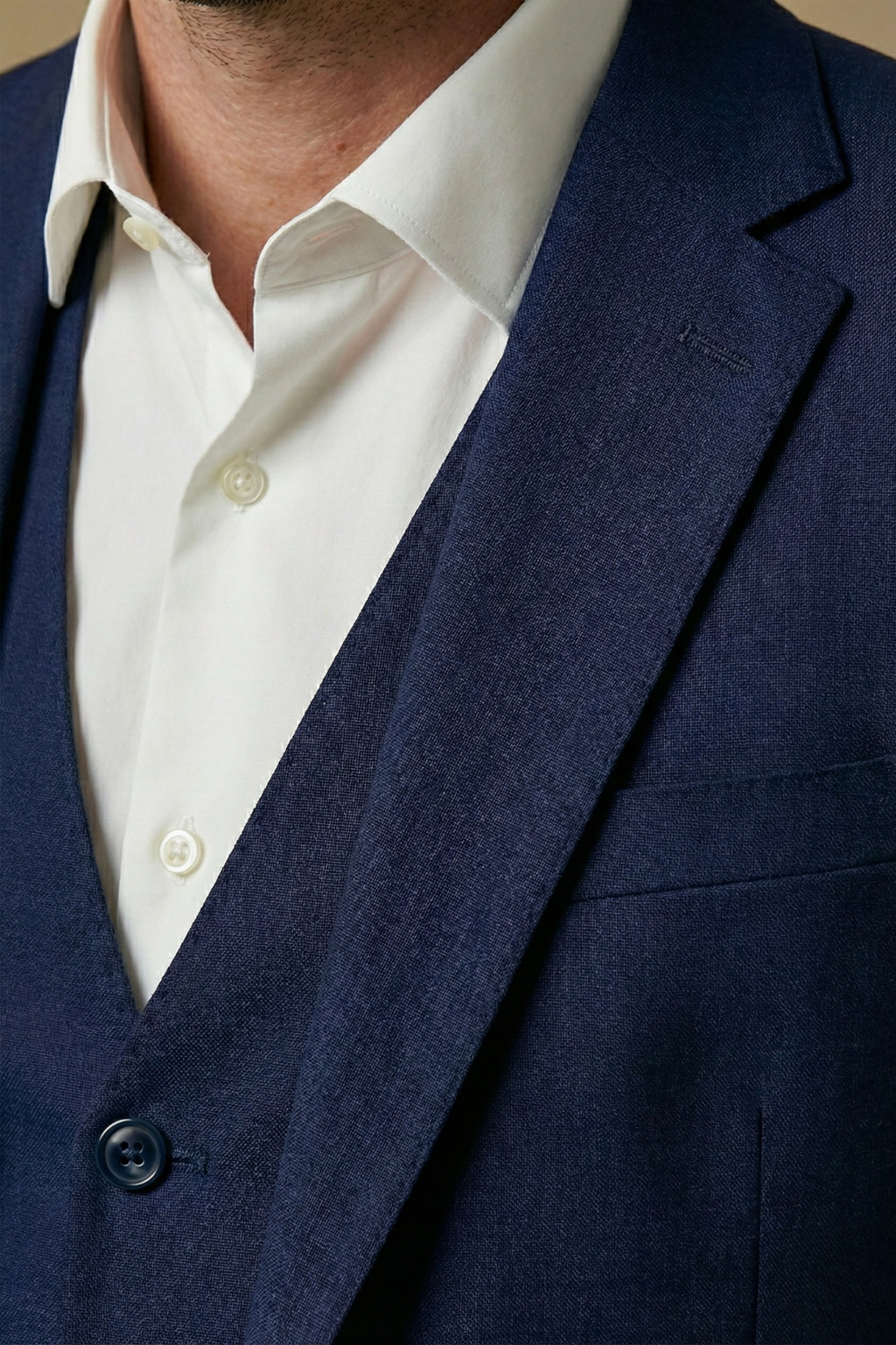 Image of Carlton | Men's Three-Piece Slim Fit Suit