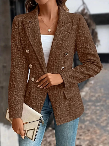 Image of Carmen | Women's Double Breasted Blazer