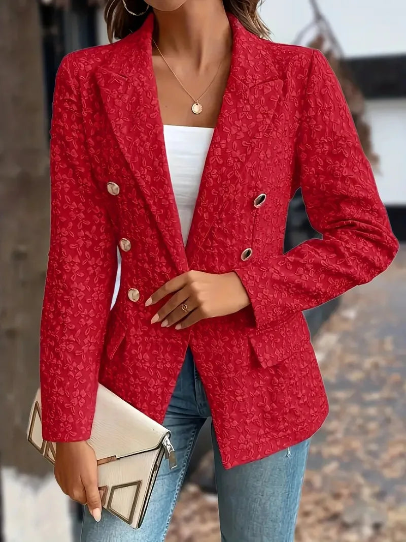 Image of Carmen | Women's Double Breasted Blazer