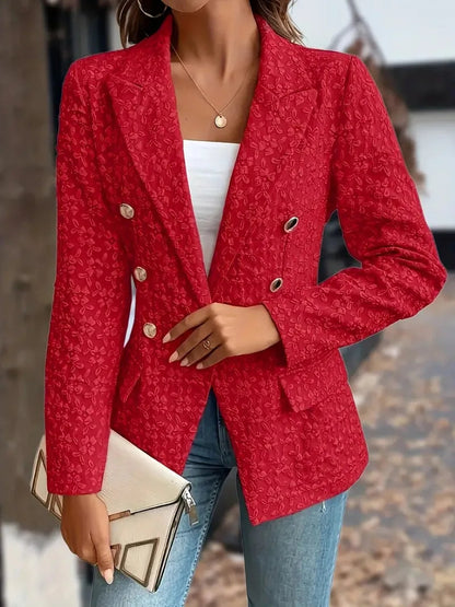 Image of Carmen | Women's Double Breasted Blazer