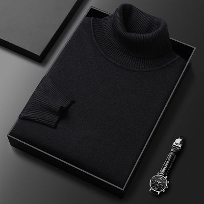 Cashmere Blend Turtleneck – Nordin-Black-XS-The Livary