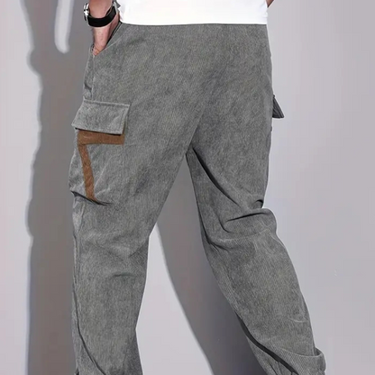 Casual Baggy Cargo Trousers for Men - Zane-Black-XS-Nora Luxe