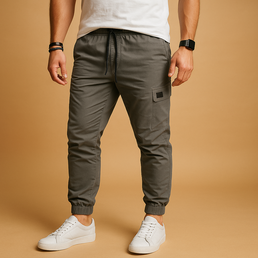 Casual cargo pants with pockets for men | Brandon - Nocini