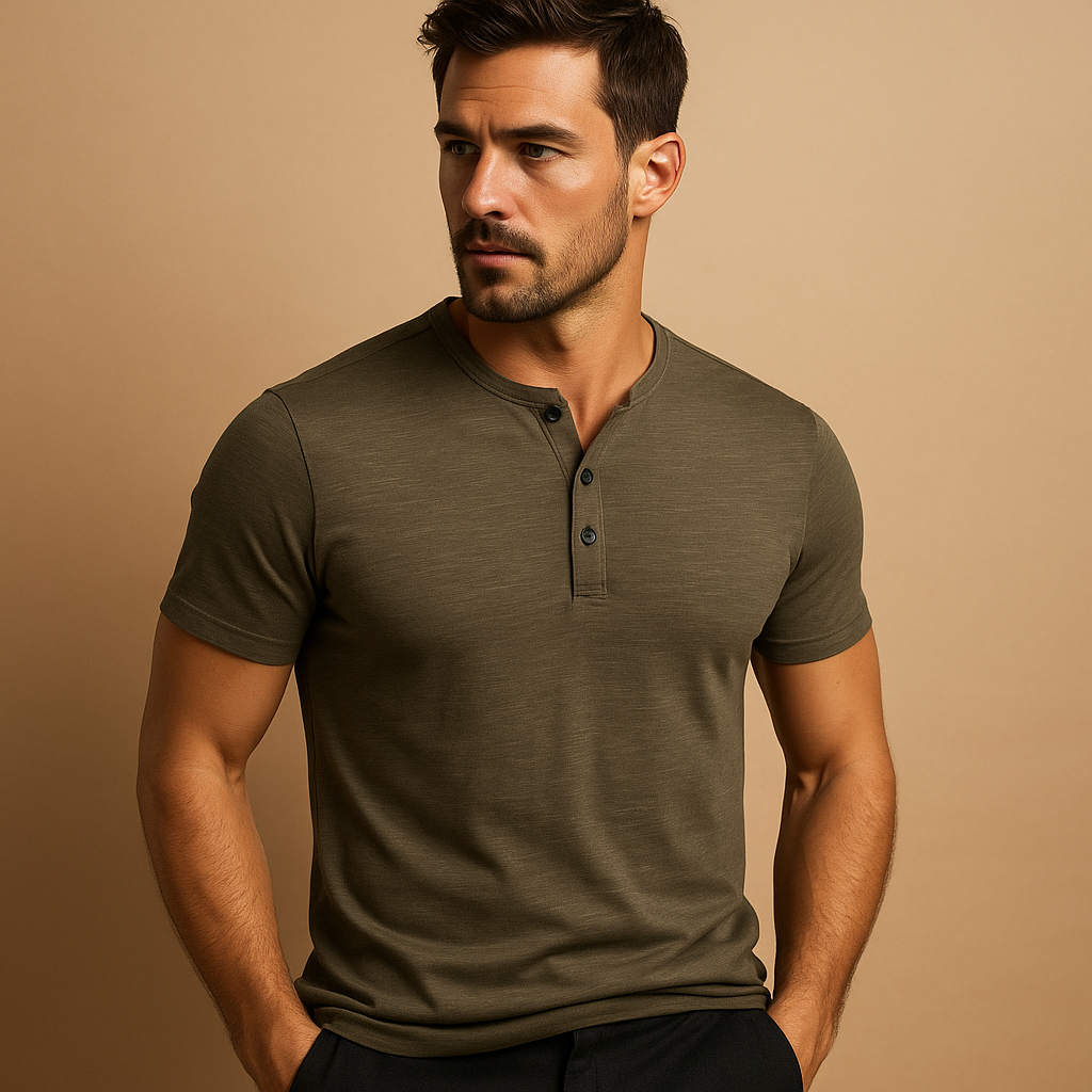Casual cotton T-shirt for men | Mason - Nocini