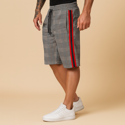 Casual elastic waist shorts for men | Lucas - Nocini