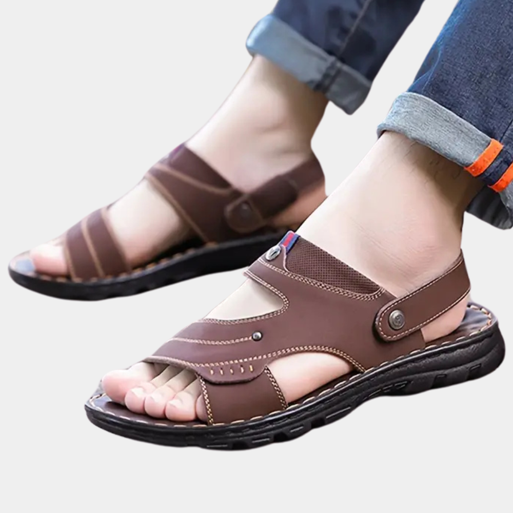 Relaxed Fit Mens Summer Sandals - Pexav