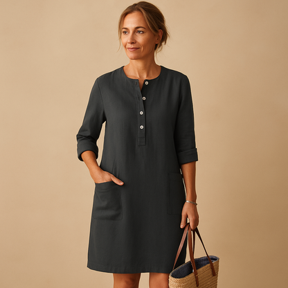 Relaxed Fit Maxi Dress for Ladies - Nocini