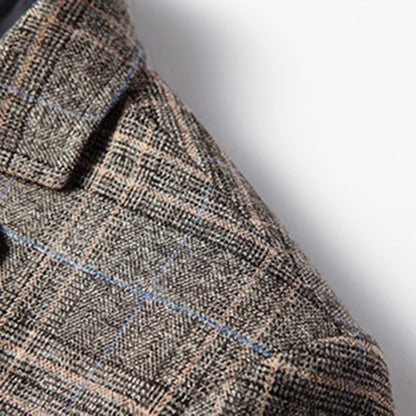 Casual Men's Blazer - Alvaro-Gray-XS-Nora Luxe