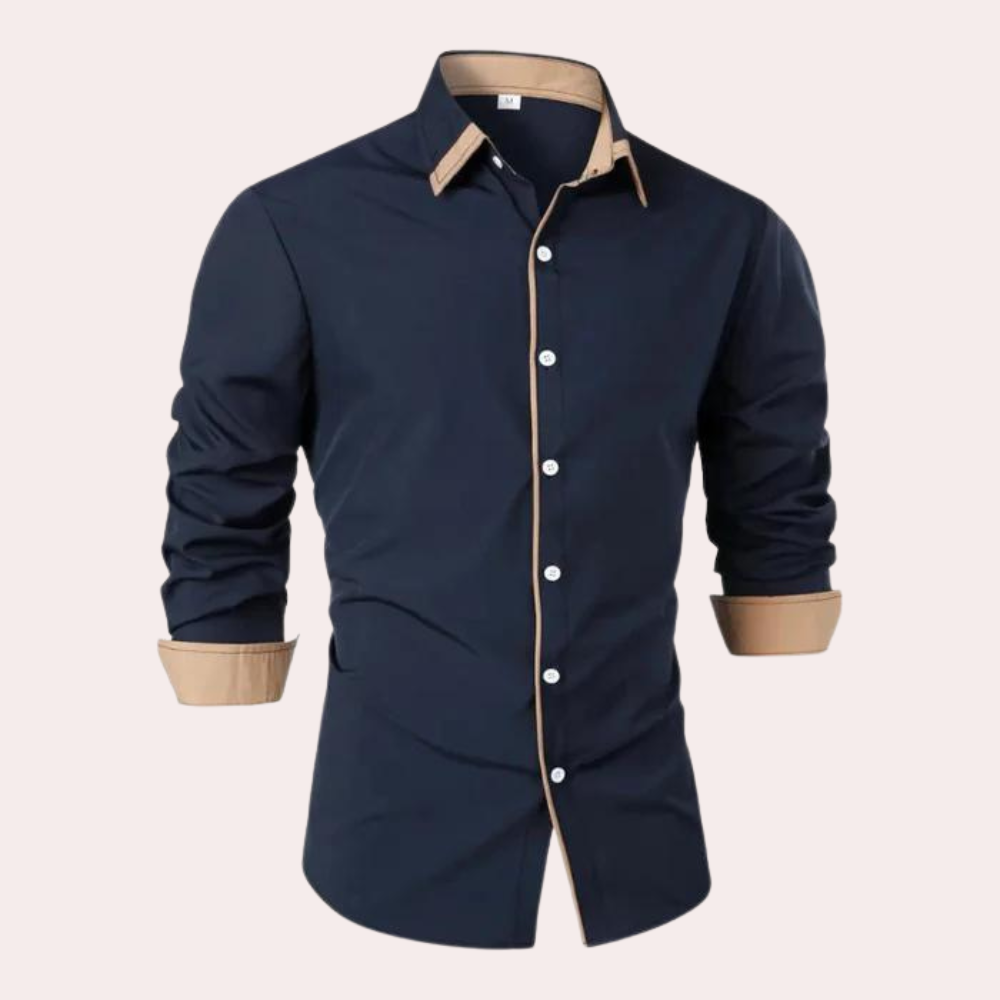 Lightweight Summer Men's Dress Shirt - Pexav