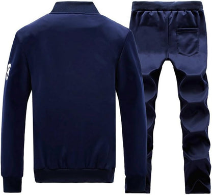 Casual Men's Tracksuit - Noah-Black-S-Nora Luxe