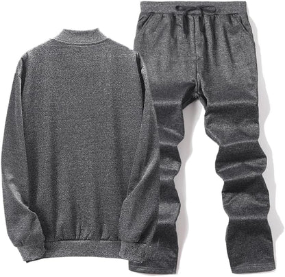 Casual Men's Tracksuit - Noah-Black-S-Nora Luxe
