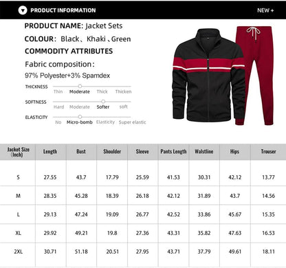 Casual Men's Tracksuit - Ryan-Black-S-Nora Luxe
