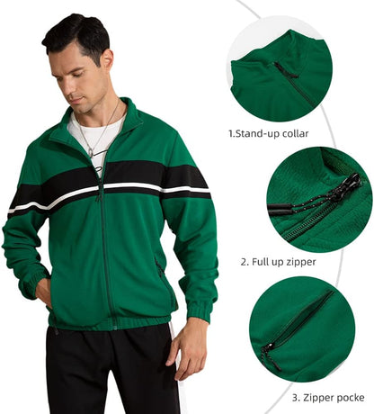 Casual Men's Tracksuit - Ryan-Black-S-Nora Luxe