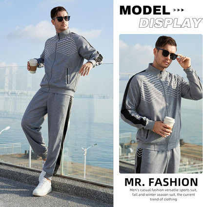 Casual Men's Tracksuit - Ryan-Black-S-Nora Luxe