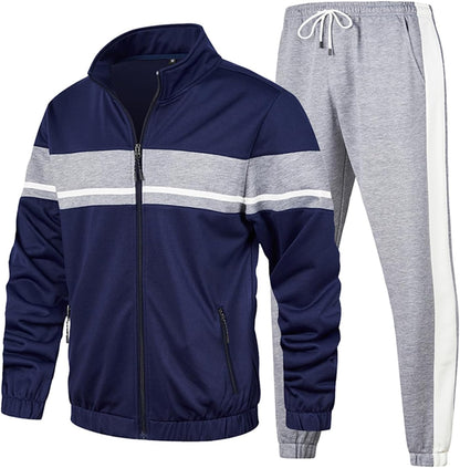 Relaxed Fit Men's Athletic Suit - Pexav