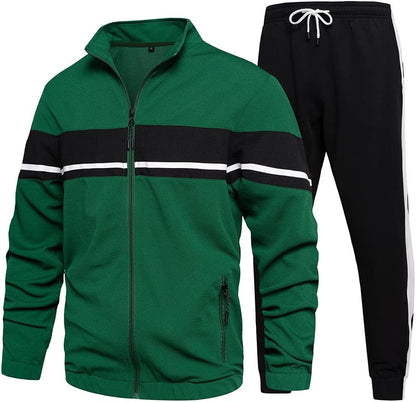 Casual Men's Tracksuit - Ryan-Green-S-Nora Luxe