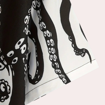 Casual Printed Shirt for Men - Luca-S-Nora Luxe