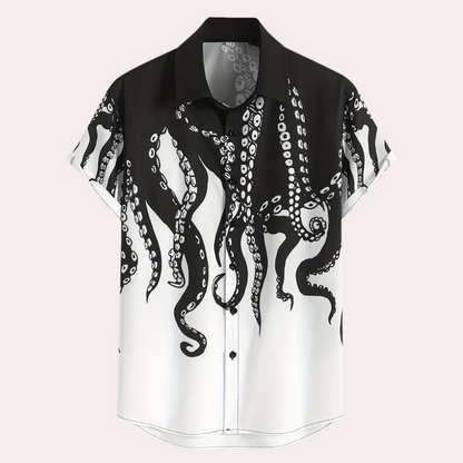 Relaxed Fit Graphic Tee for Guys - Pexav