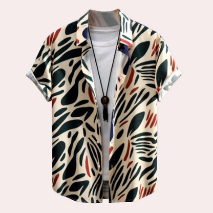 Relaxed Fit Mens Short Sleeve Tee - Pexav