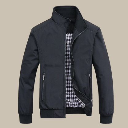 Casual Summer Jacket - Alex-Black-M-Nora Luxe