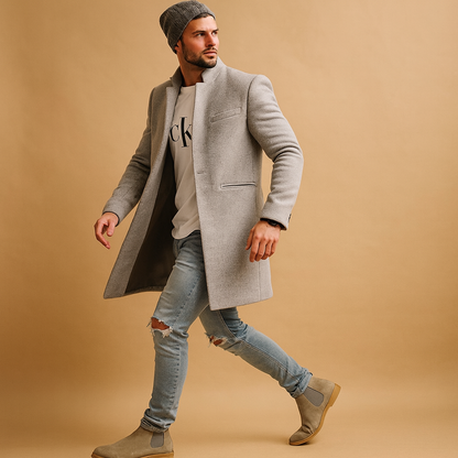 Casual winter coat for men | Adrian - Nocini